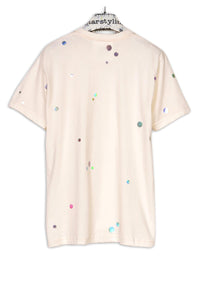 Starstyling Holo Dots T-Shirt Unisex holografischer Druck Relaxed Fit — Ansicht 6