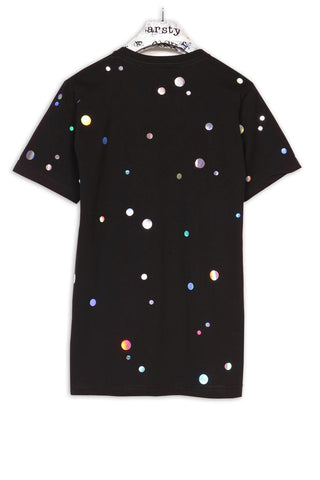 Starstyling Holo Dots T-Shirt – Unisex | Holographic Dots | Relaxed Fit