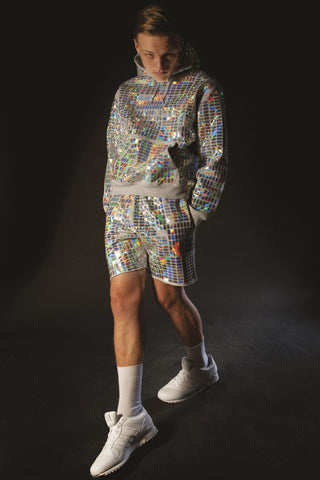 Pills Allover Shorts – Unisex | Shiny Foil | Comfy Fit