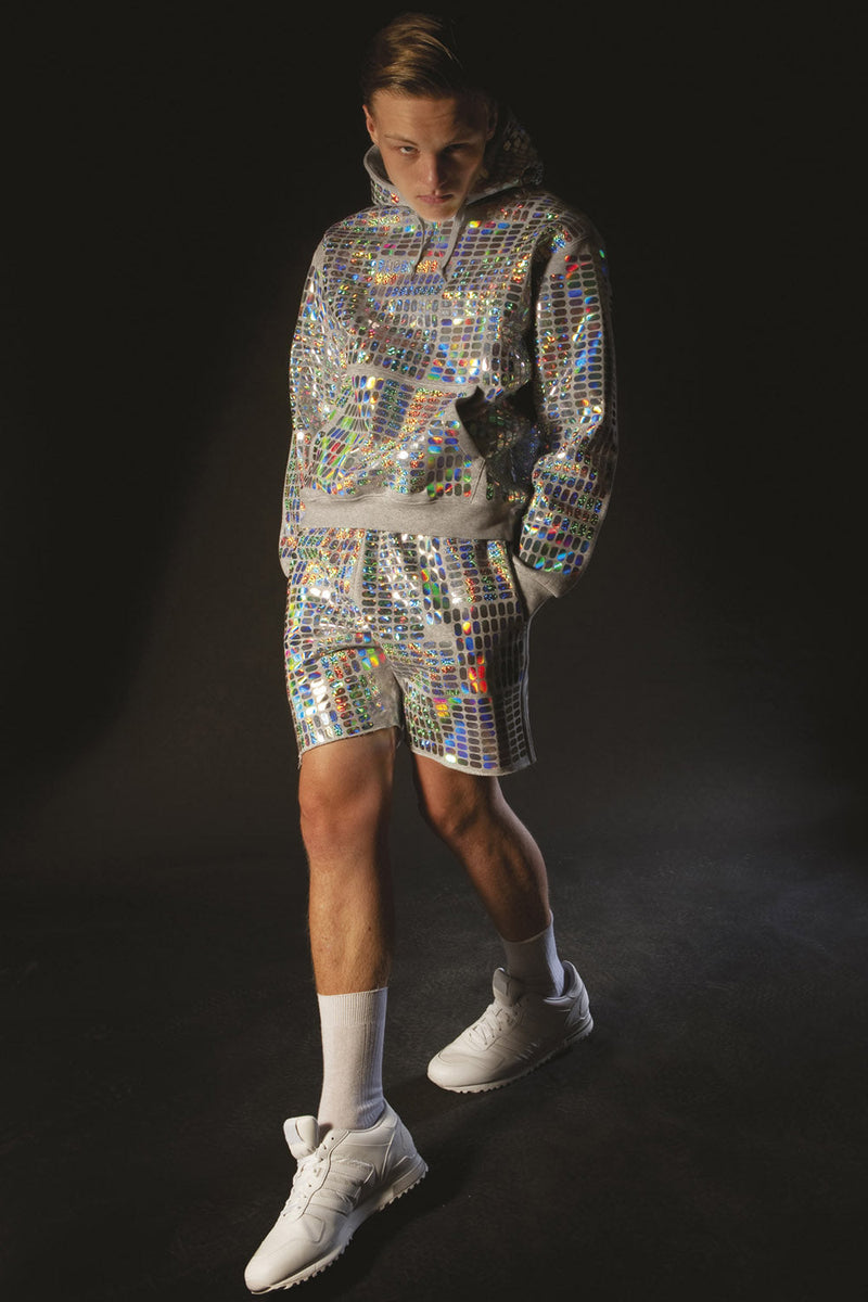 Pills Allover Shorts – Unisex | Shiny Foil | Comfy Fit — Ansicht 5