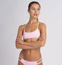 Ibiza Bikini Top Rosa ECONYL® Rückenschnürung