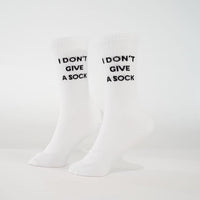 I don't give a Sock Statement Socken – Bio-Baumwolle, Made in EU — Ansicht 4