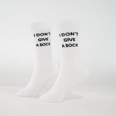 I don't give a Sock Statement Socken – Bio-Baumwolle, Made in EU
