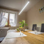 LED Hanging Lamp LANTERNA – Wood, handcrafted Black Forest