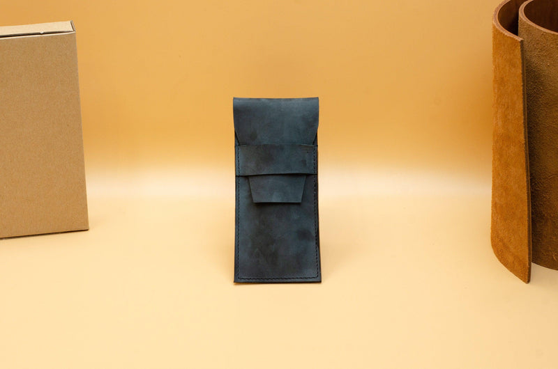 KATAAB Monogram Italian Leather Pencil Case – Handmade Berlin — Ansicht 7