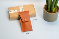 Monogram Leather Pen Case - customizable, size 15x7cm — Ansicht 4