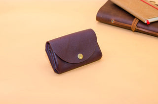Kleine Damen Geldbörse – Handgemacht | Echtleder | Minimalistisch