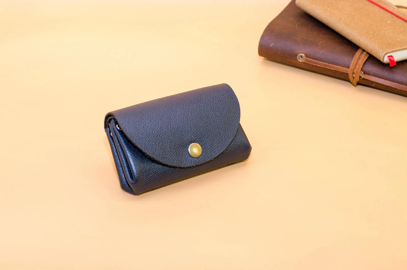 Small Women's Wallet Anthracite – Genuine Leather Handmade Berlin — KATAAB