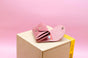 Minimalist Wallet for Women - Genuine Leather Old Pink | Handmade Berlin