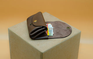 Kleines Damen Portemonnaie – Echtleder | Handmade | Minimalistisch Berlin