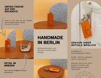 KATAAB Minimalist Leather Key Organizer Handmade — Ansicht 4