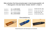Personalizable Leather Pen Holder – Handcrafted in Berlin — Ansicht 3