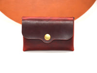 Minimalist Leather Wallet – Handmade Berlin | Unisex | Sustainable — Ansicht 1