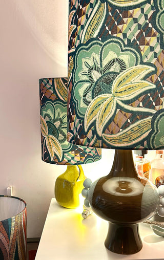 Tischlampe aus tschechischer Studiokeramik