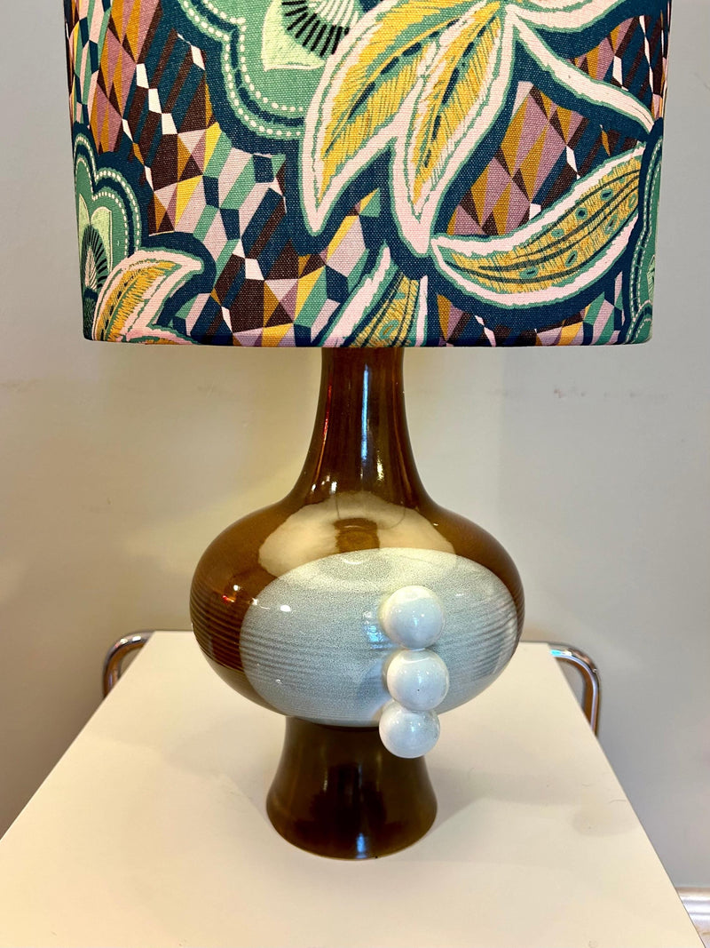 Upcycled Table Lamp made from Czech Studio Pottery – Mid Century Design — Ansicht 7