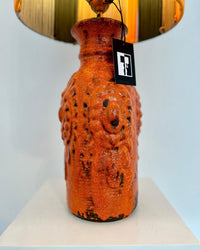 Large Table Lamp Carstens Tönnieshof Fat Lava – Ceramic Mid Century — Ansicht 2