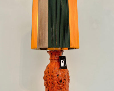 Large Table Lamp Carstens Tönnieshof Fat Lava – Ceramic Mid Century
