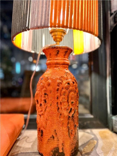Large Table Lamp Carstens Tönnieshof Fat Lava – Ceramic Mid Century