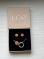 Necklace Olive Wood & Circle – Handmade in Cologne