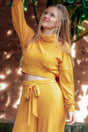 Aila Cropped Jumper amber turtleneck fitted sustainable