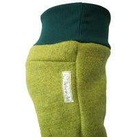 Kinderhose aus Bio-Wolle – Wollwalk Blau, mitwachsend — Ansicht 8