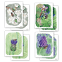 Bee Watercolor Postcard Set | 8 Cards Made from Recycled Paper