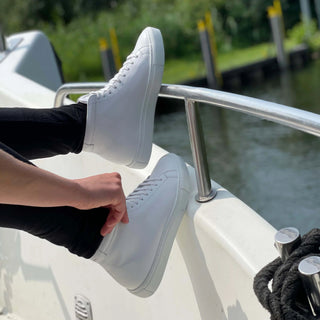 kūlson Sneaker "Palmtree" | Elegant look | Sustainable &amp; warm for cooler days