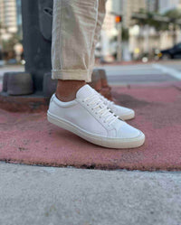 kūlson Sneaker One Weiß – Handgefertigt Portugal, Unisex EU 38–46 — Ansicht 9