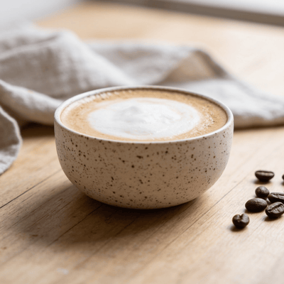 KUMO Cappuccino Tasse mit Spots