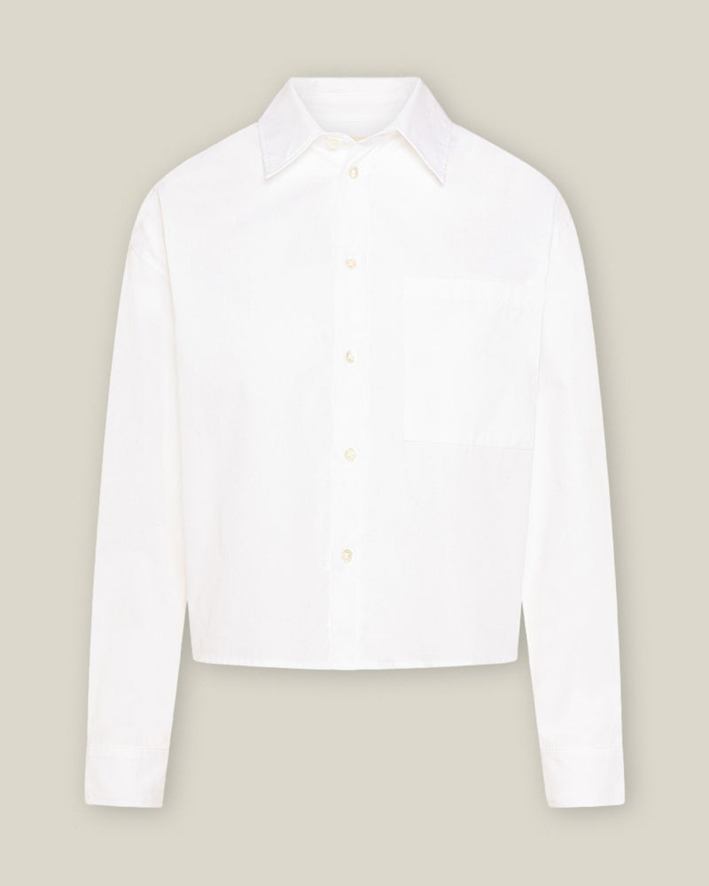 Short shirt blouse made of organic cotton — Ansicht 10