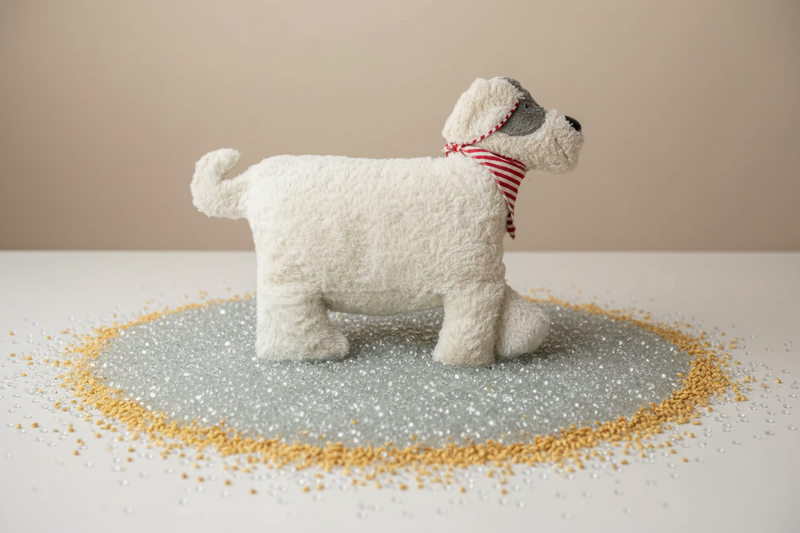 Bio Kuschelkissen Hund – GOTS Plüsch Gewichtet Therapeutisch — Ansicht 9