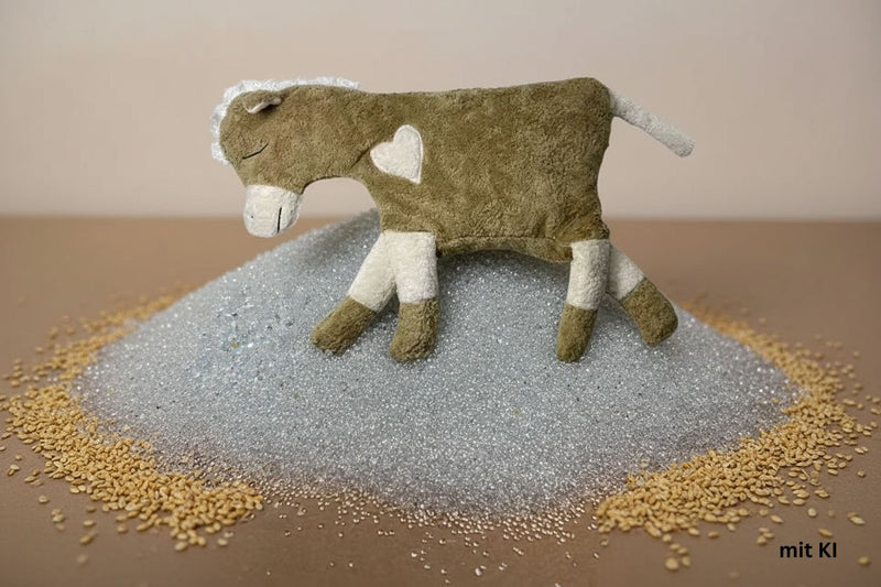 Bio Kuschelkissen Pferd – superweich, Handarbeit — Ansicht 16