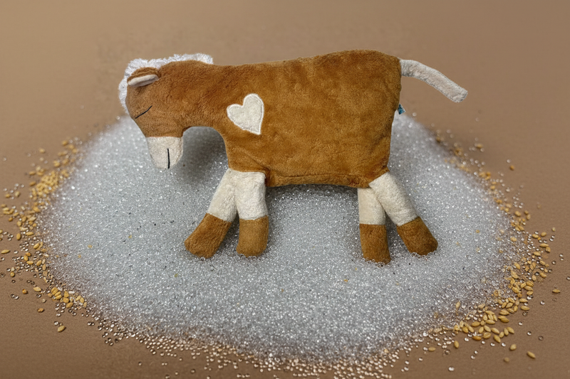Bio Kuschelkissen Pferd – superweich, Handarbeit — Ansicht 15