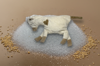 Bio Kuschelkissen Pferd – superweich, Handarbeit — Ansicht 17