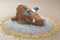 Large Wild Boar Cuddly Toy – Organic GOTS | Millet Filling | Weighted — Ansicht 10
