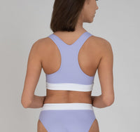 Bikini Top Racerback ECONYL® Recycled – Contrasting Waistband — Ansicht 3