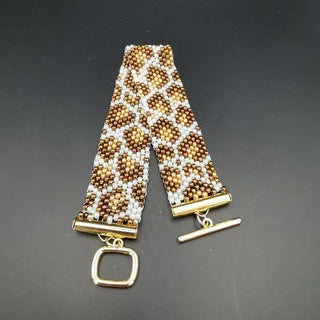 Pearl bracelet "Leo" – Wild design meets precise craftsmanship | 3 color variations