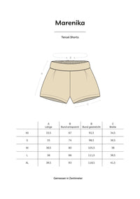 Shorts LIA – Tencel | Beige | Elegant & nachhaltig — Ansicht 6