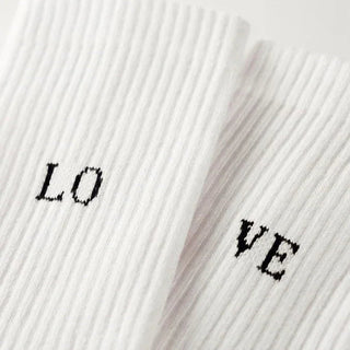 LOVE Statement Socken – Bio-Baumwolle | EU-Produktion | Liebe, die bleibt