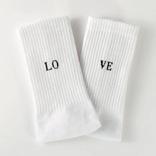 LOVE Statement Socken – Bio-Baumwolle | EU-Produktion | Liebe, die bleibt