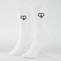 Love & Peace Statement Socks – Organic Cotton — Ansicht 2