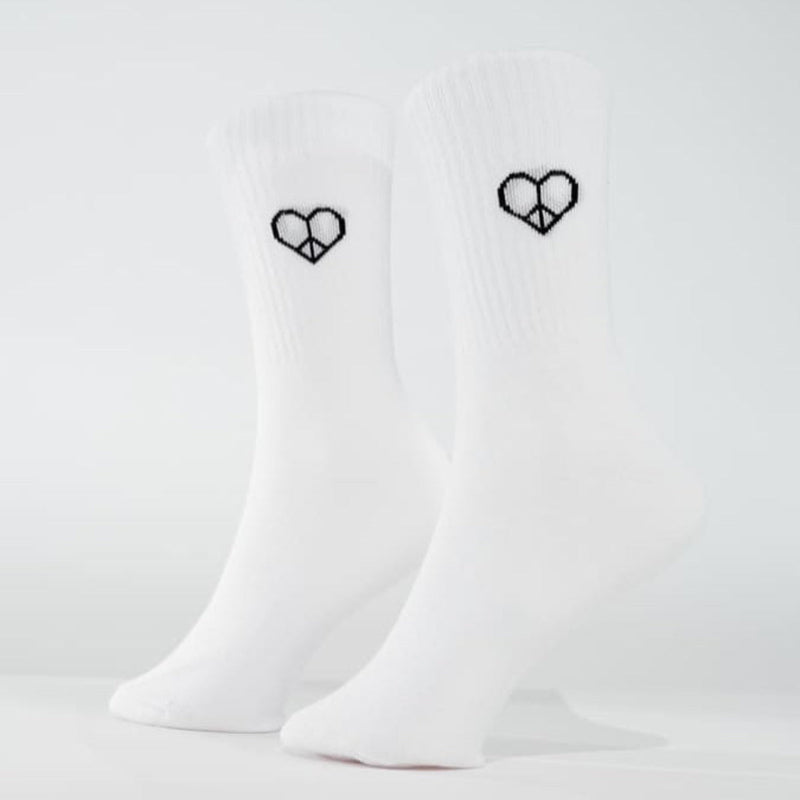 Love & Peace Statement Socks – Organic Cotton — Ansicht 2