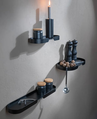 LUNGO Shelf – Wandregal & Tablett | Aluminium | Siqual Design