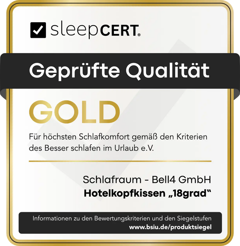 18Grad Hotel Pillow Lyocell 40x80 cm – breathable, dimensionally stable — Ansicht 7