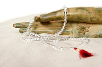 Mala Rock Crystal 108 Beads – AA Quality Meditation — Ansicht 2