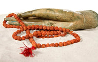 Rudraksha Mala – 108 Beads Meditation Dark Brown 10mm — Ansicht 1