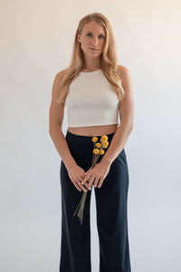 Crop-Top AUDREY – Bio-Baumwolle, Blickdicht, Fair produziert — Ansicht 3