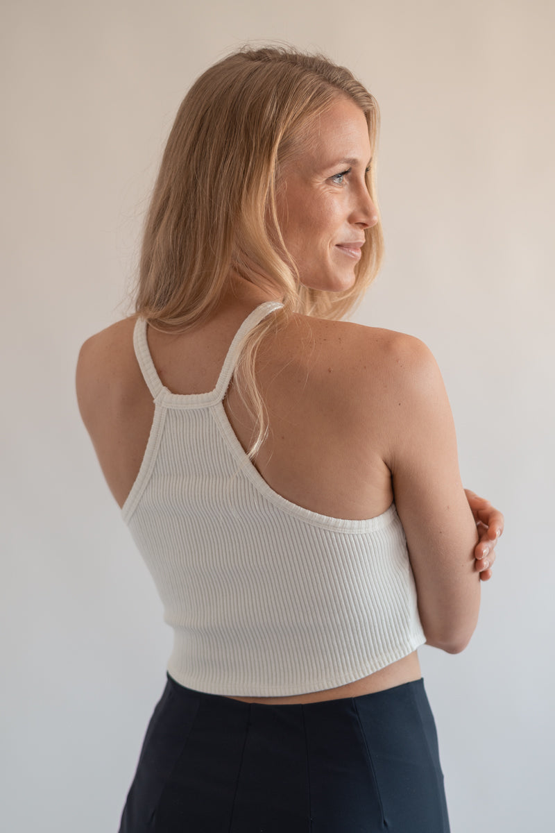 Crop-Top AUDREY – Bio-Baumwolle, Blickdicht, Fair produziert — Ansicht 5