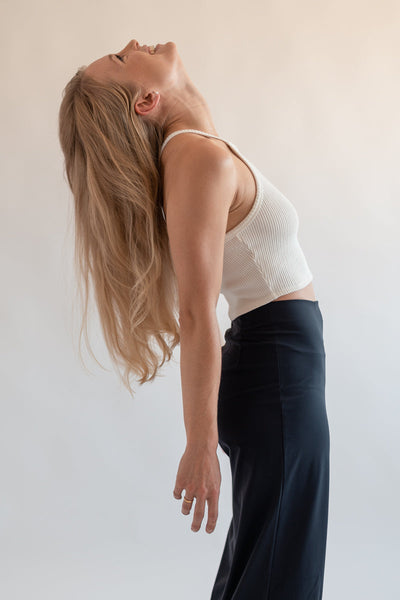 Crop-Top AUDREY – Bio-Baumwolle, Blickdicht, Fair produziert