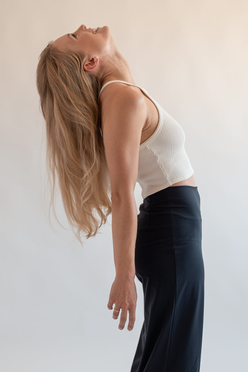Crop-Top AUDREY – Bio-Baumwolle, Blickdicht, Fair produziert — Ansicht 4